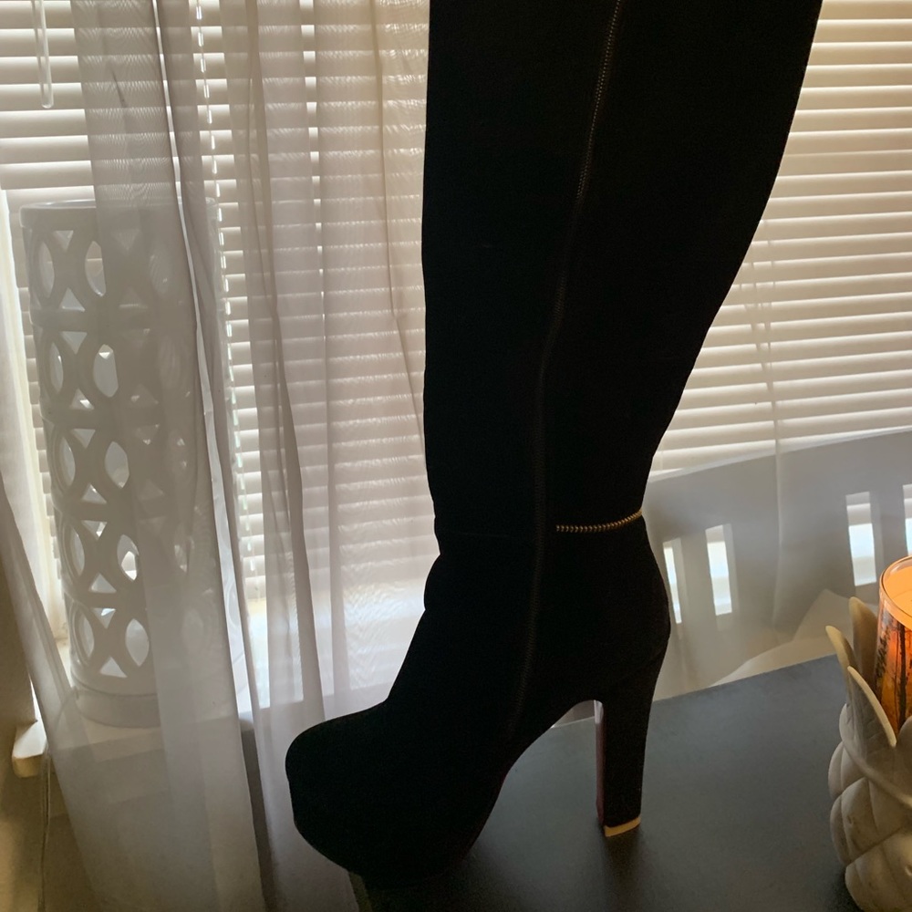 Knee high boots